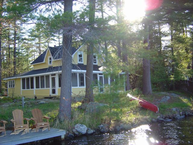 View of Mellow Yellow from Dock