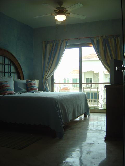 MasterBedroom with shot of Private Balcony Walkout