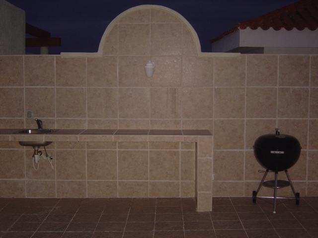 Rooftop Patio Counter, Sink (BBQ coming)